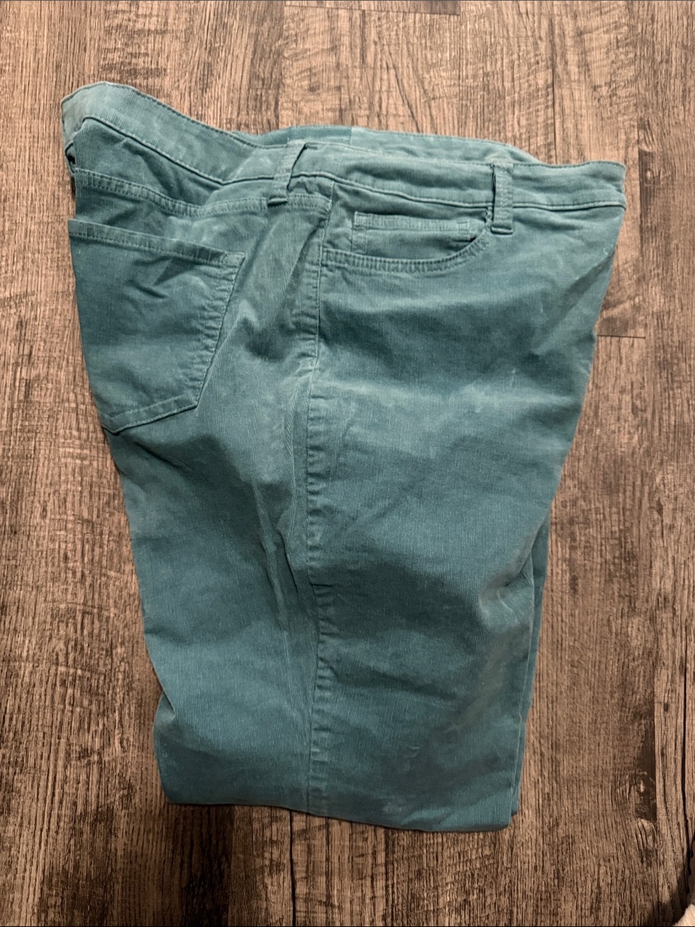 St. John's Bay Women's Straight Leg Jeans - Teal